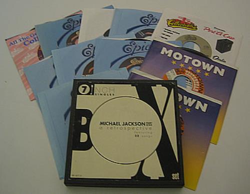 Michael Jackson A Retrospective Part One US box set (373909) Michael Jackson A Retrospective Part One US box set (373909)